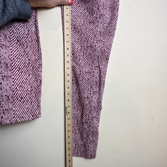 Free People NEW High-Rise Leggings Side Zip Skinny Pants in Raspberry Women’s S - Picture 14 of 14